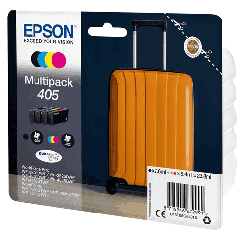 Epson Tinte 405 / C13T05G64010 BK,C,M,Y Multipack