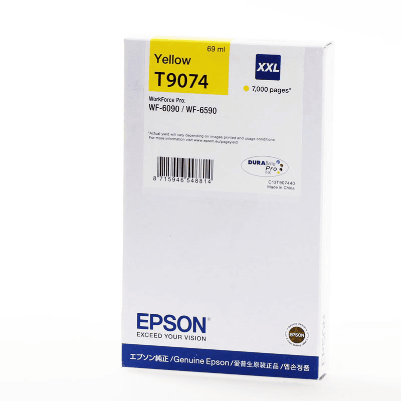 Epson Encre T9074 / C13T907440 Jaune