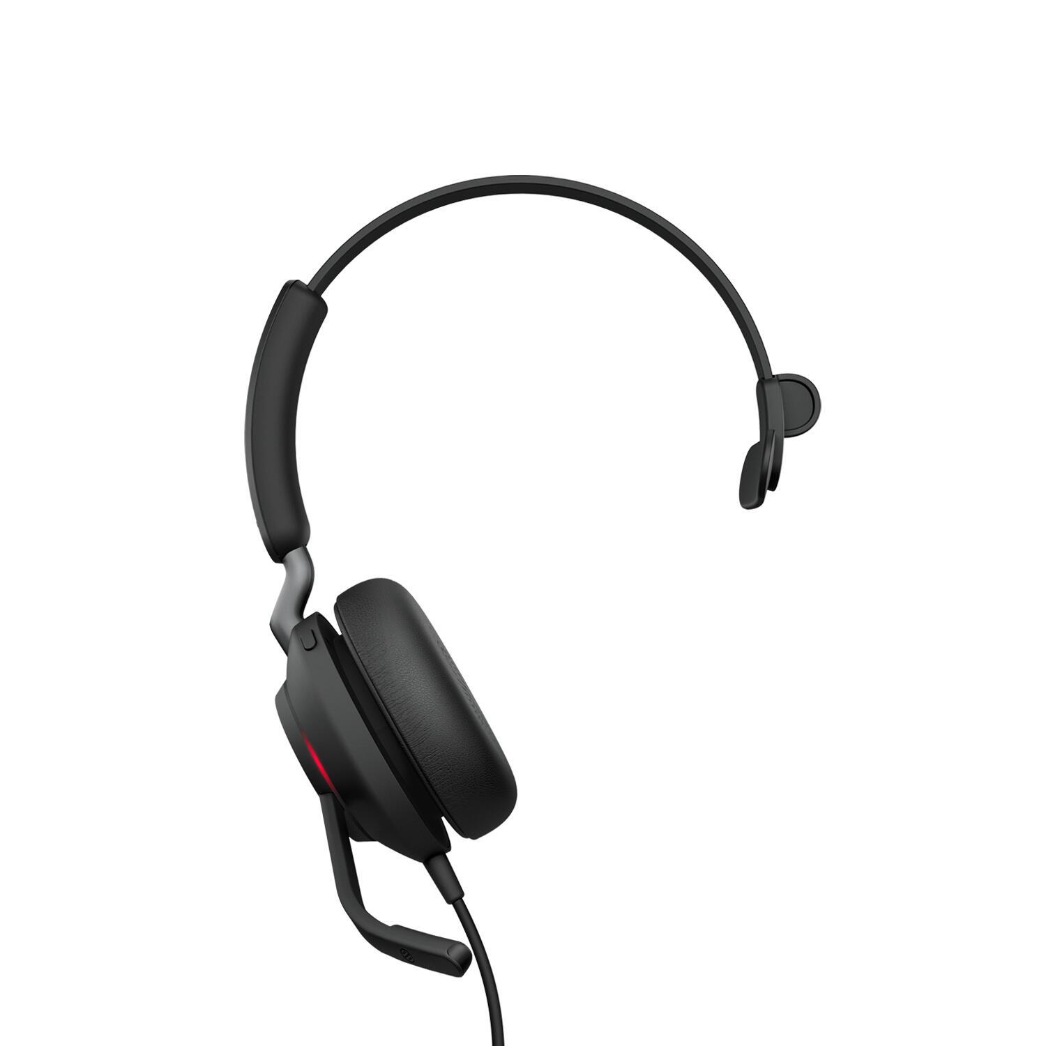 Jabra Casque Evolve2 40 SE MS Mono / 24189-899-799 Noir