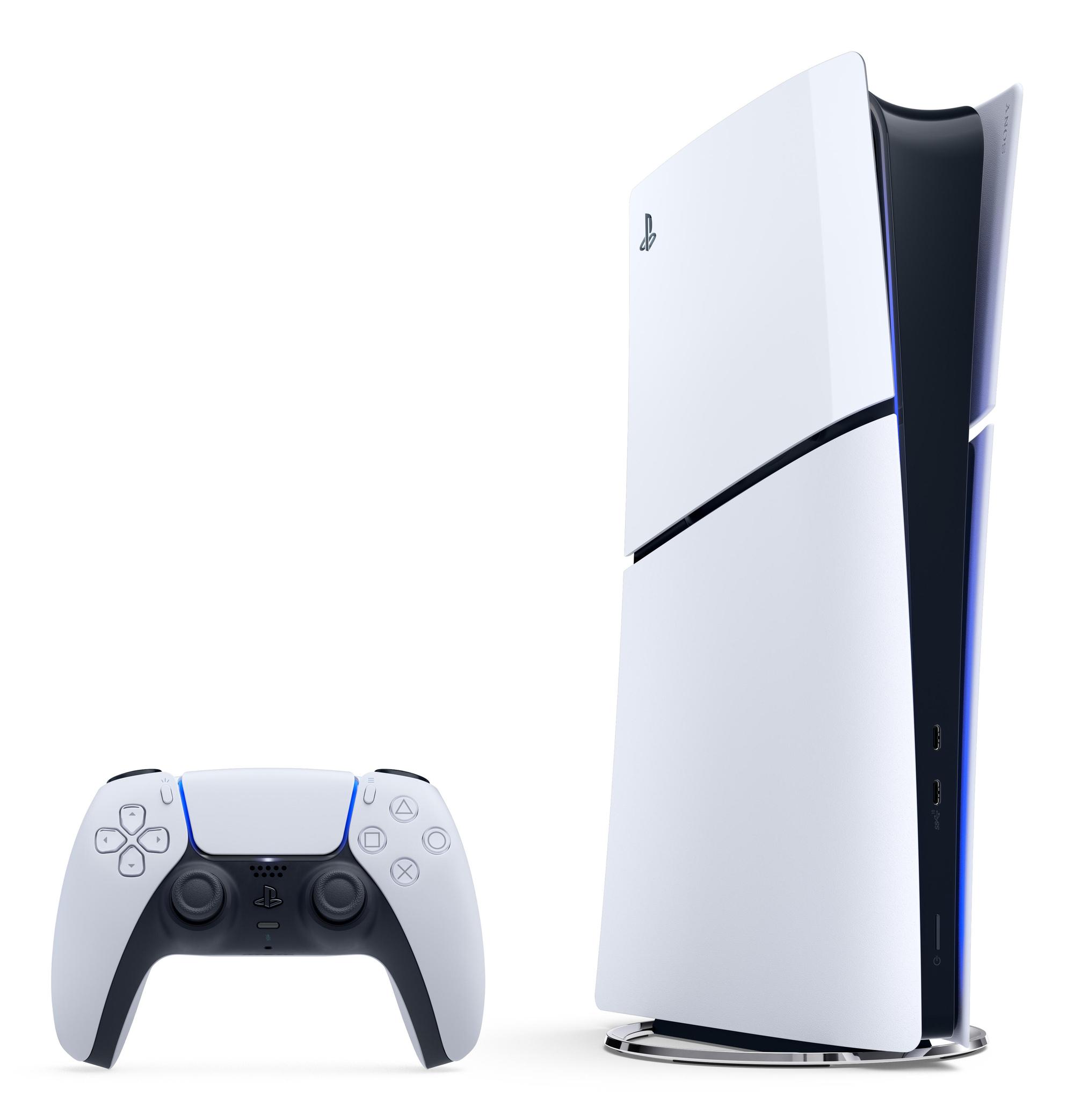 Sony Console PS5 Slim Digital Ed. / 1000049749 Nero, bianco