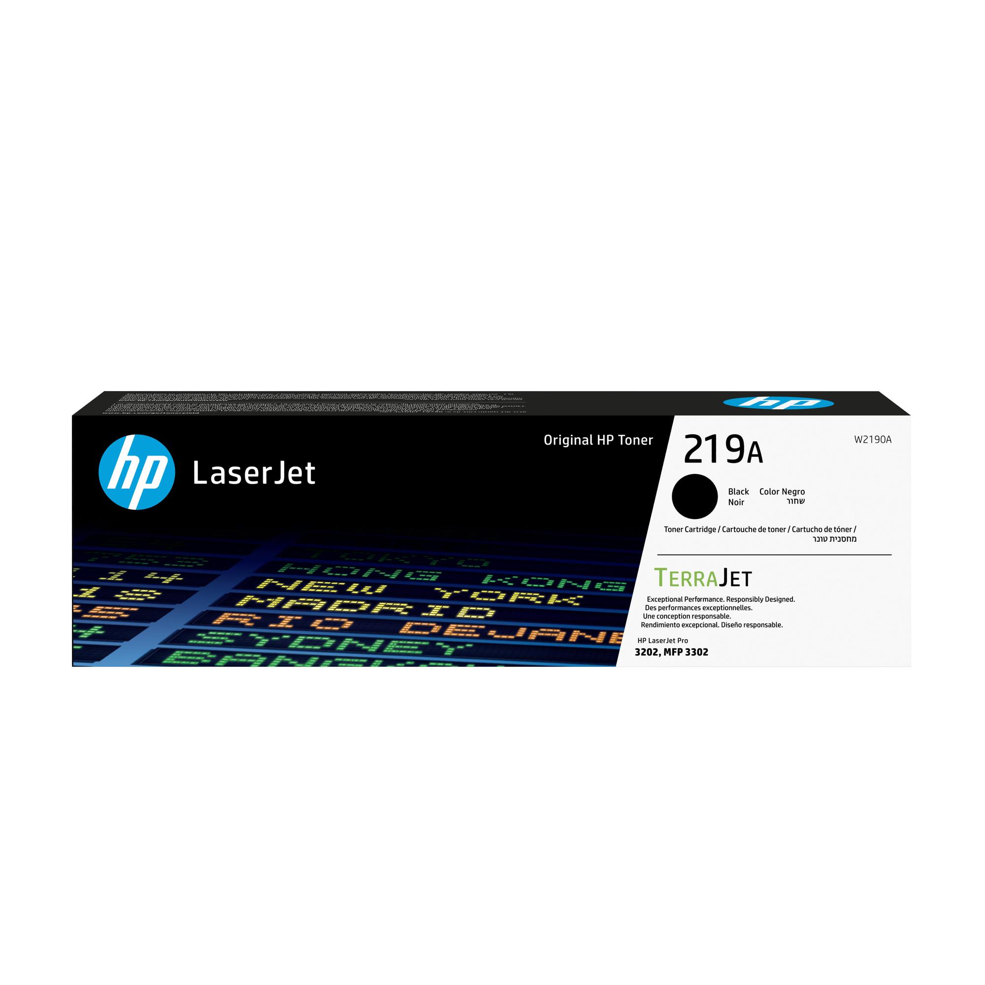 HP Toner 219A / W2190A Black Standard