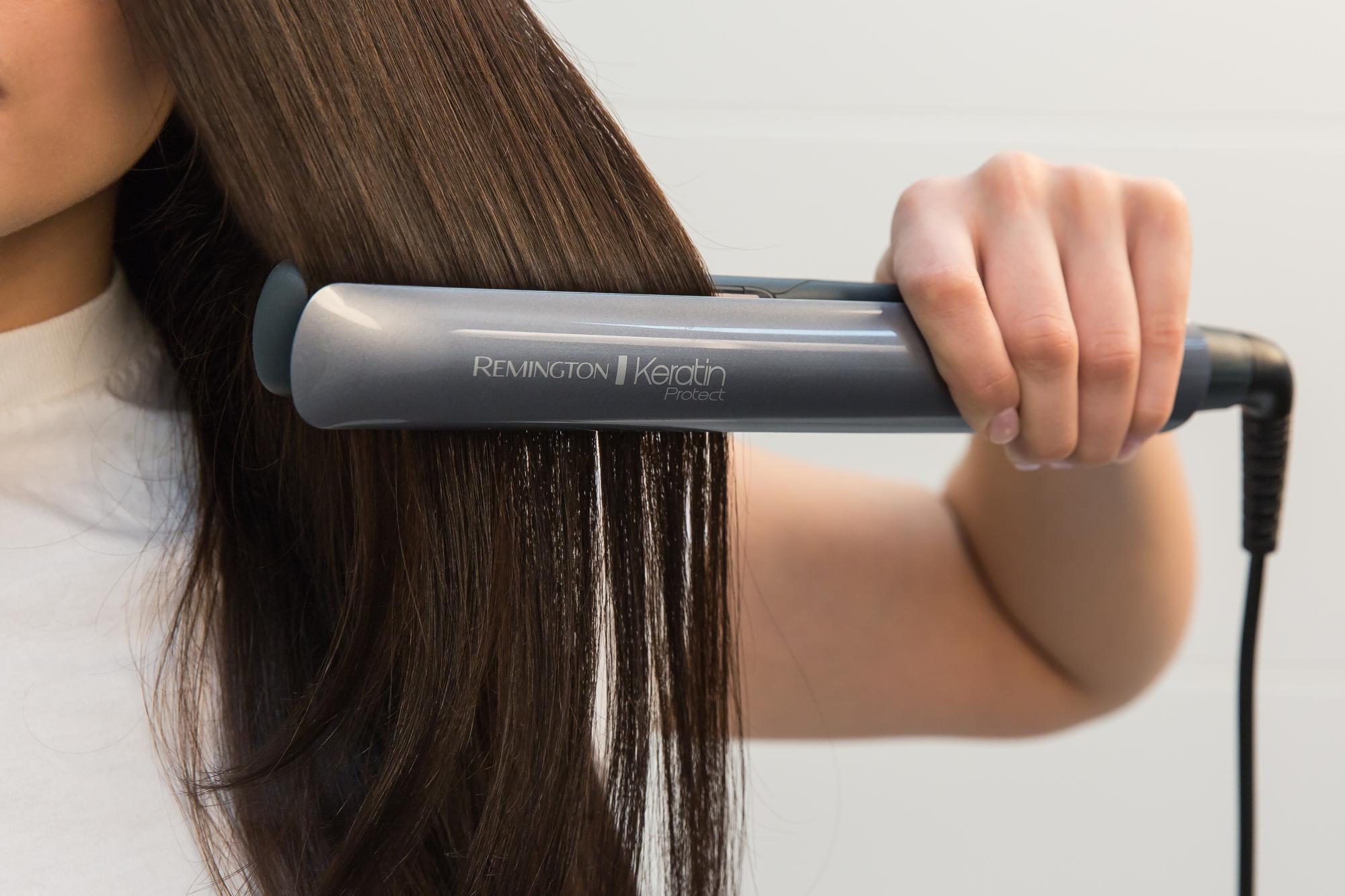 Remington Straightener Keratin Protect S8598 / 45602560100 Black, grey