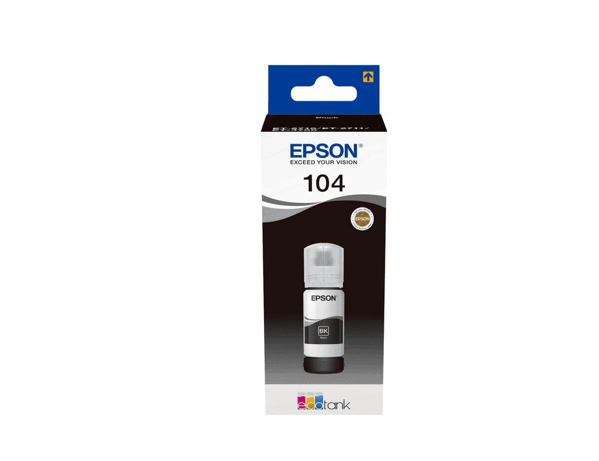 Epson Tinte 104 / C13T00P140 Schwarz