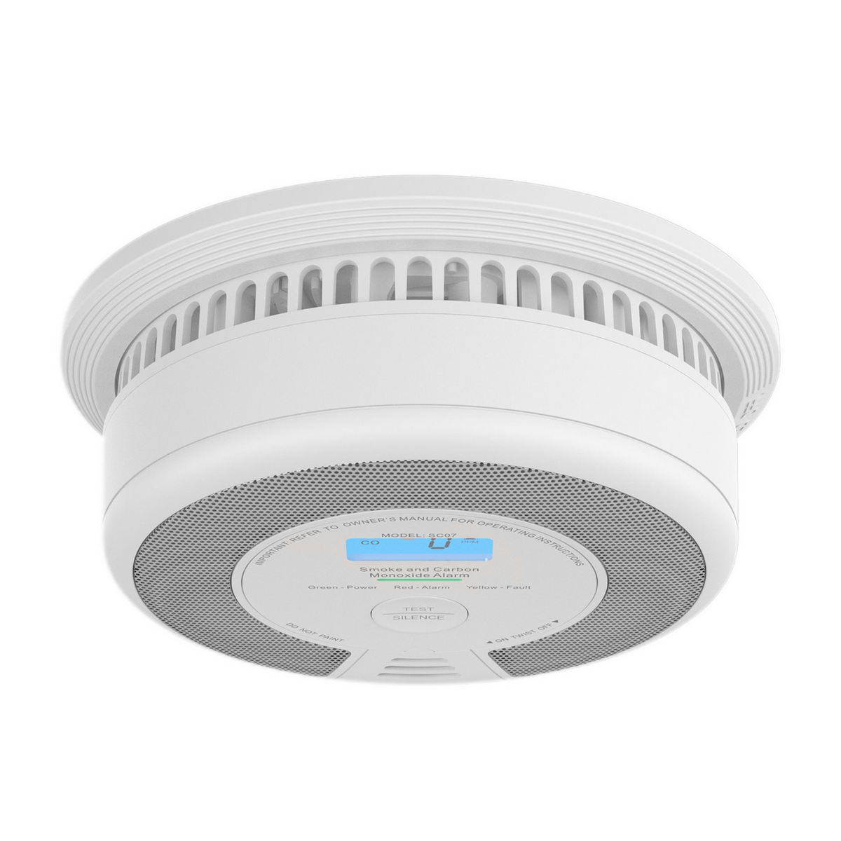 X-Sense Rauch- und Kohlenmonoxidmelder SC07 / ZASXS00150WEU White