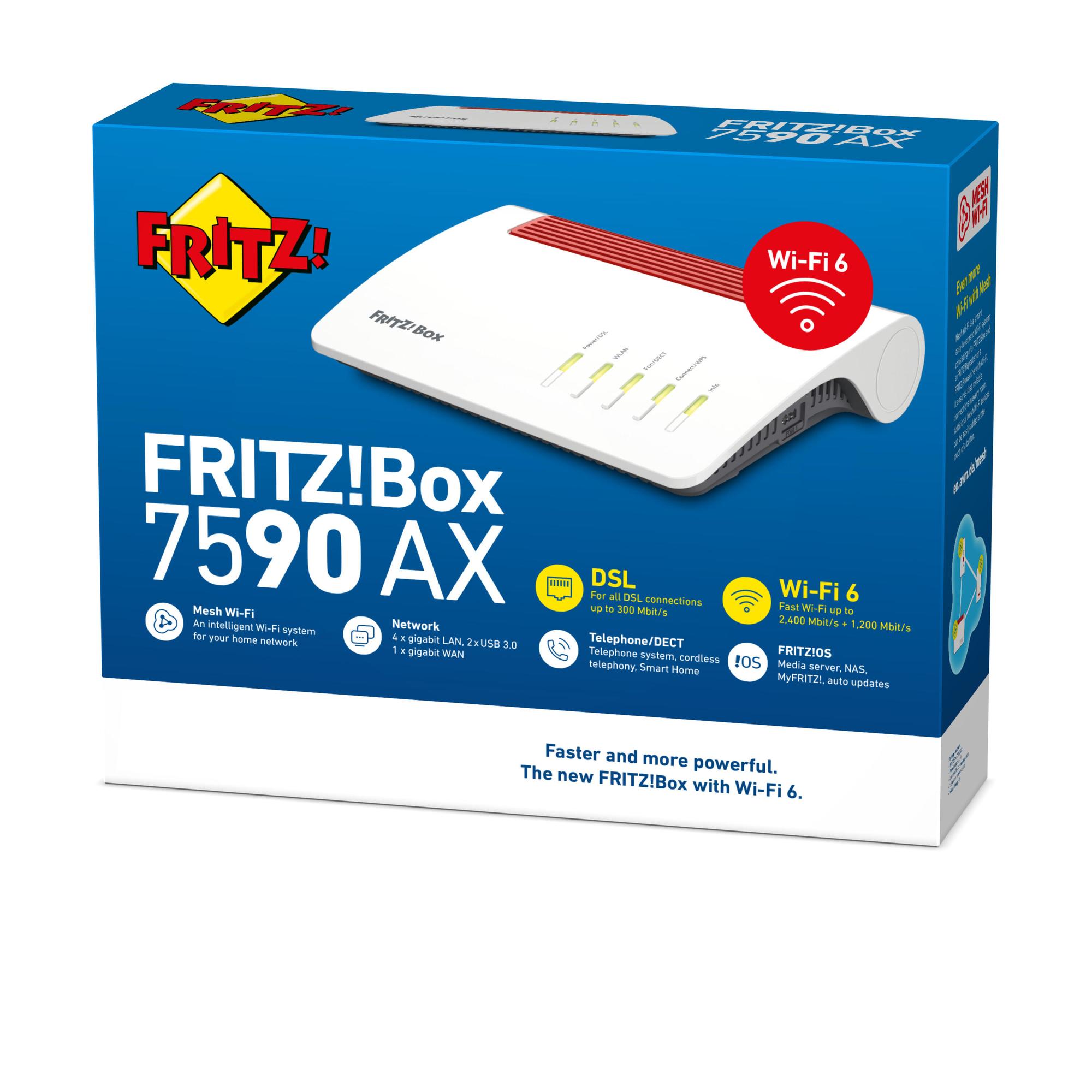 Fritz! Router 7590 AX / 20002999 Blanco Standard