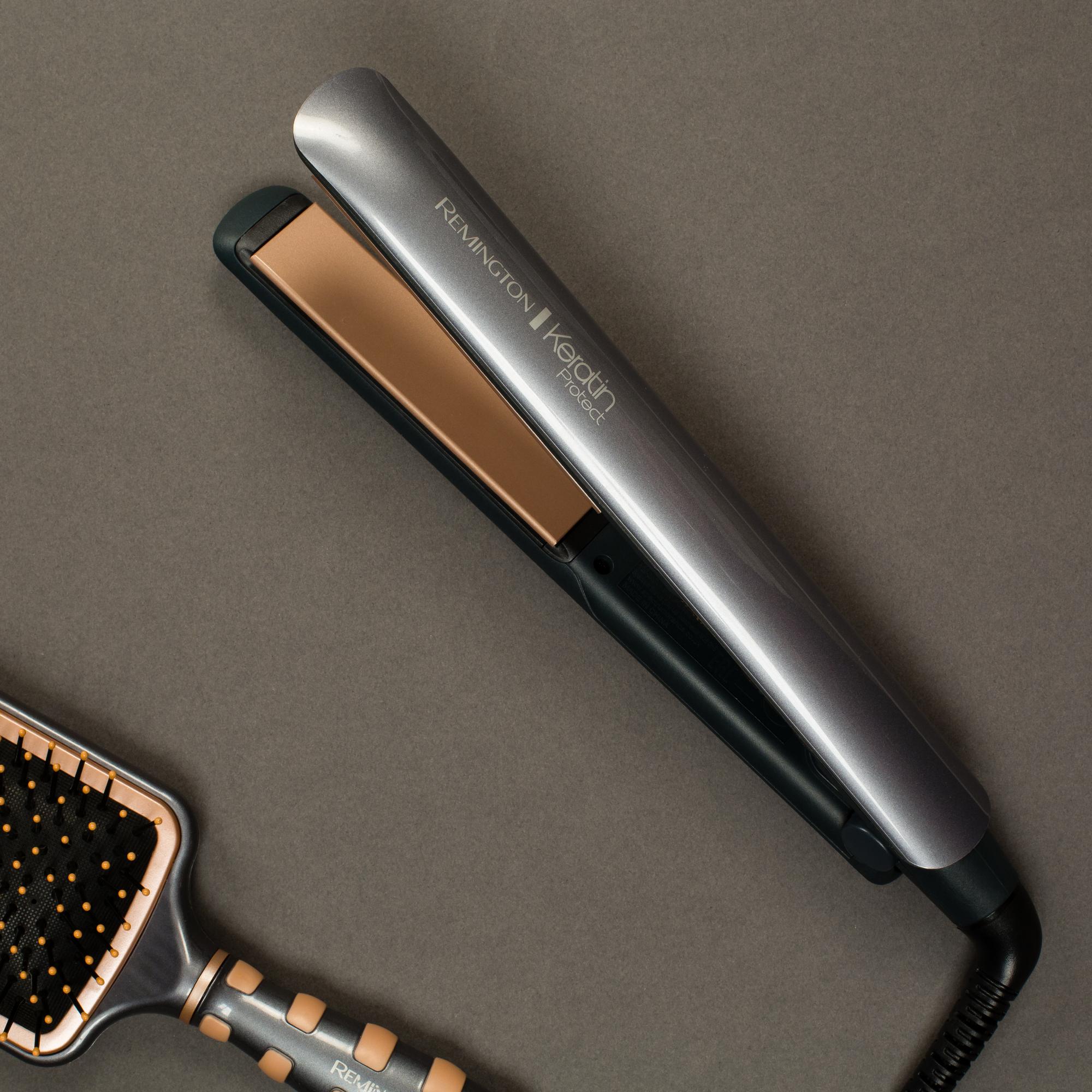 Remington Straightener Keratin Protect S8598 / 45602560100 Black, grey