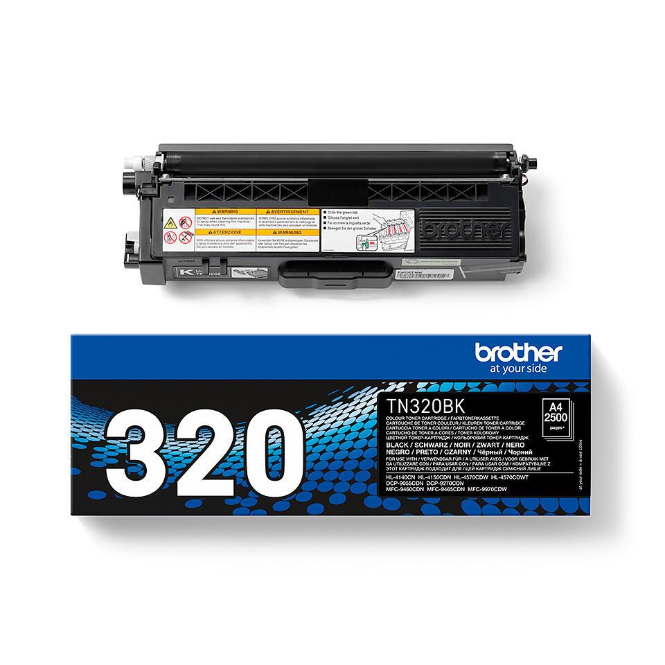 Brother Tóner TN-320BK / TN320BK Negro Standard