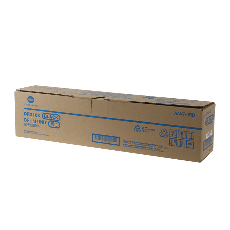 Konica Minolta Trommeleinheit DR316K / AAV70RD Schwarz Konica Minolta Trommeleinheit DR316K / AAV70RD Schwarz