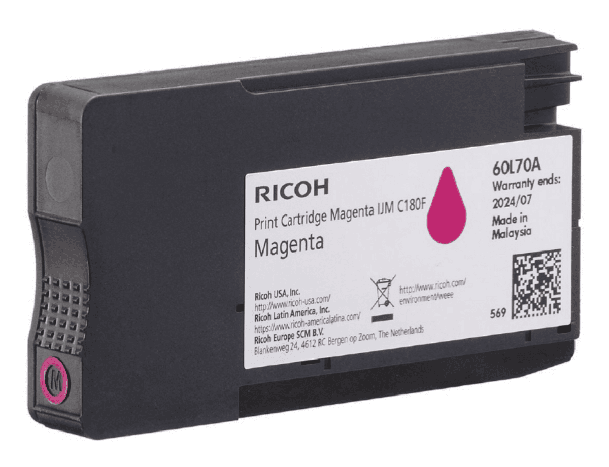 Ricoh Tinte C180M / 408519 Magenta Ricoh Tinte C180M / 408519 Magenta