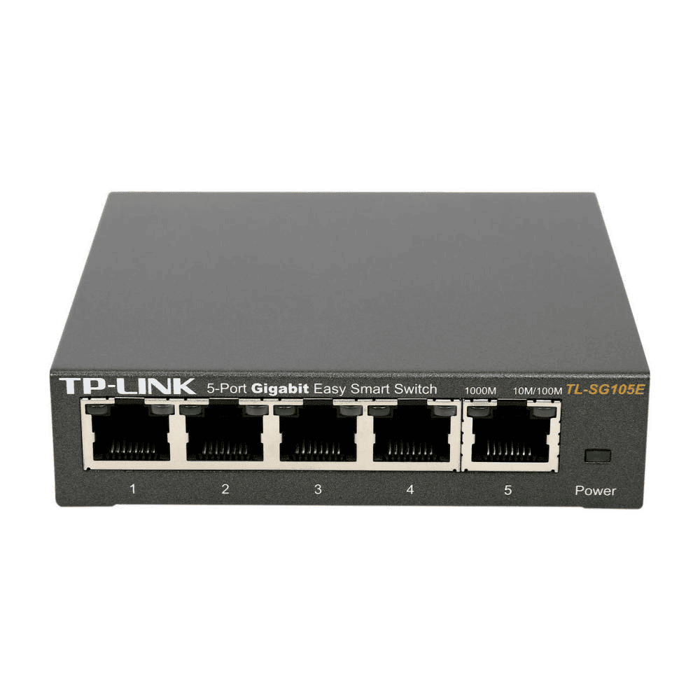 TP-LINK Interruttore SG105E / TL-SG105E Nero
