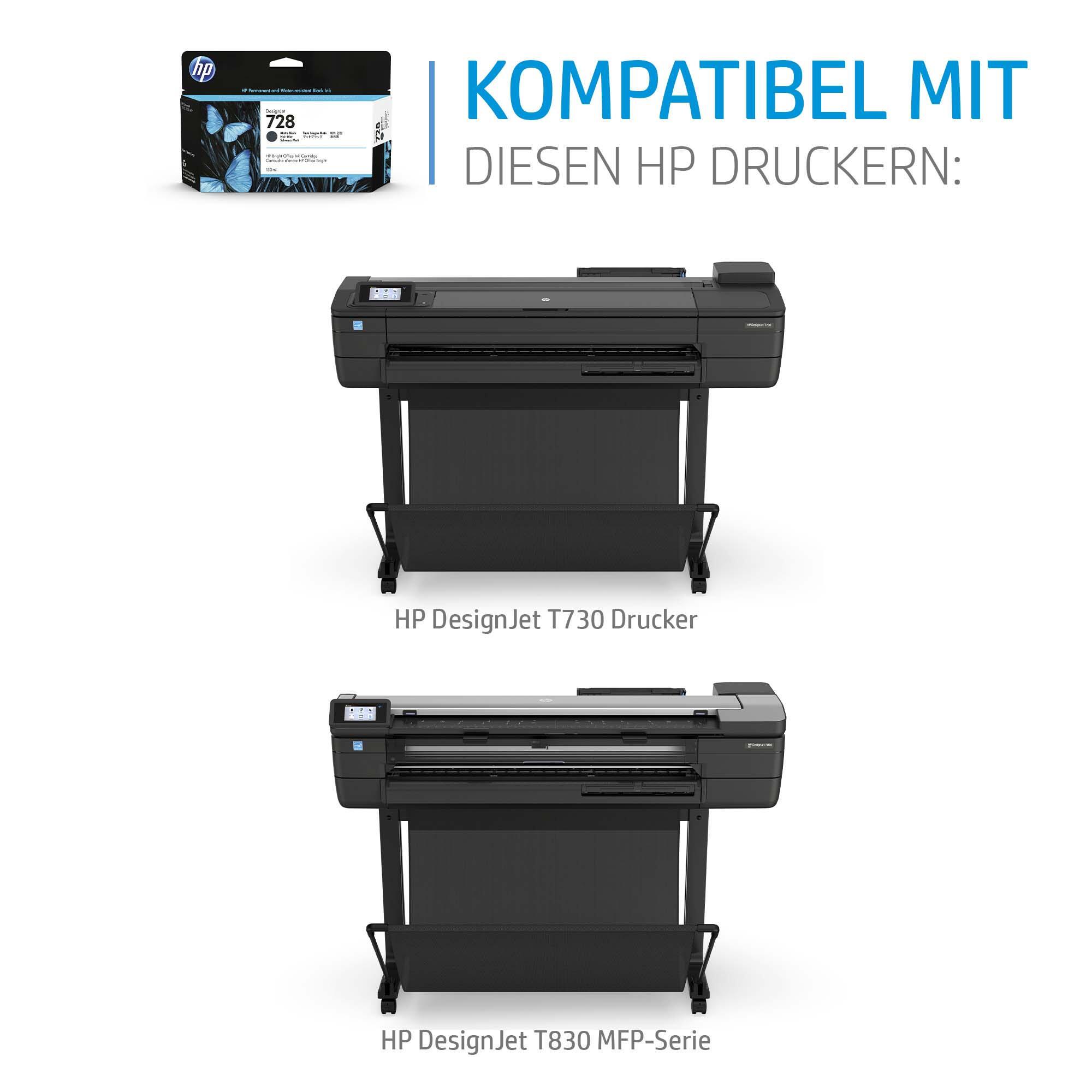 HP Inchiostro 728 / F9J67A Ciano XL