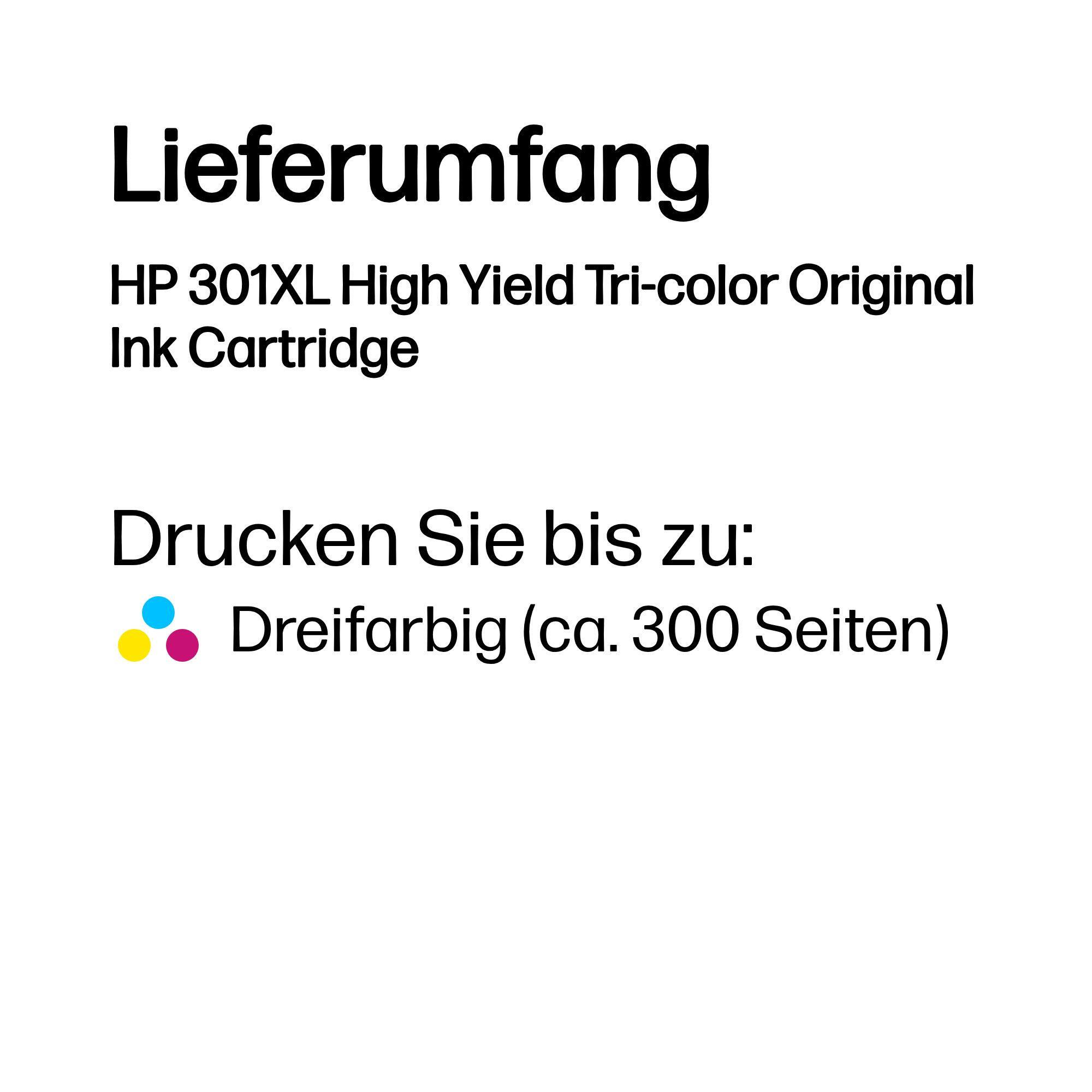 HP Tinta 301XL / CH564EE C,M,Y XL