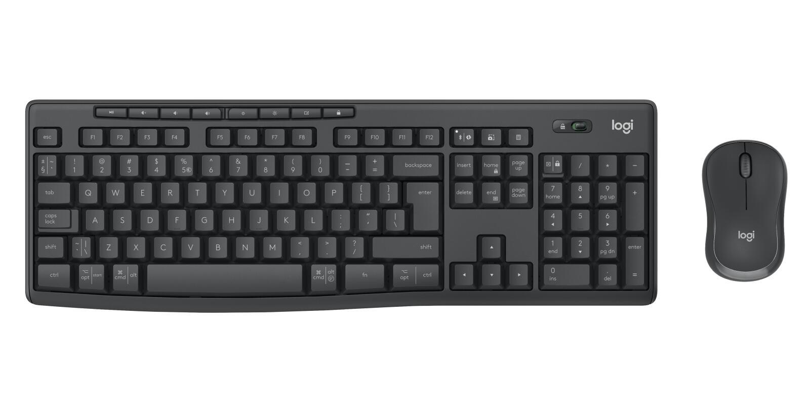 Logitech Ensemble souris et clavier MK370 Business / 920-012077 Graphite
