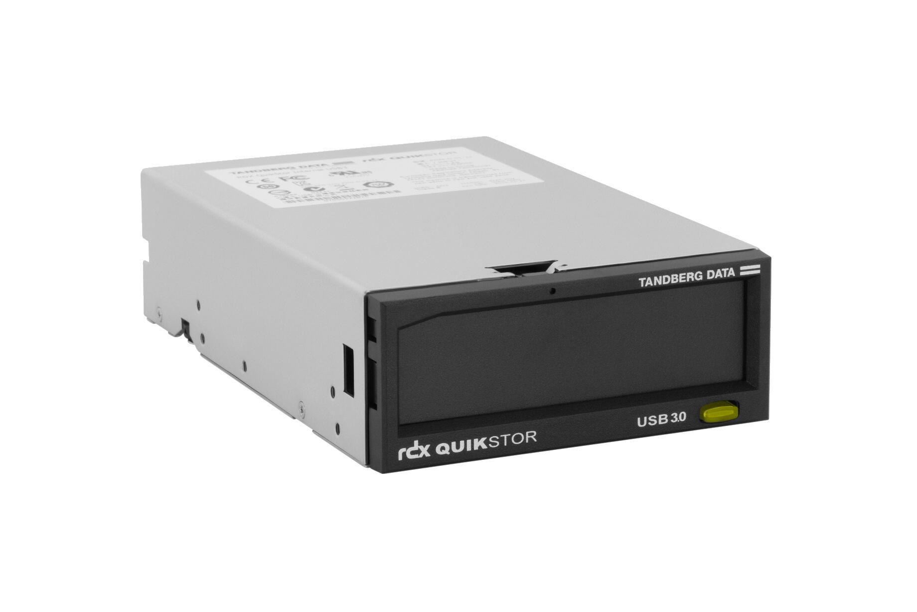 Tandberg Data Guida QuikStor RDX Intern USB 3,5" / 8771-RDX Nero 10-Pack