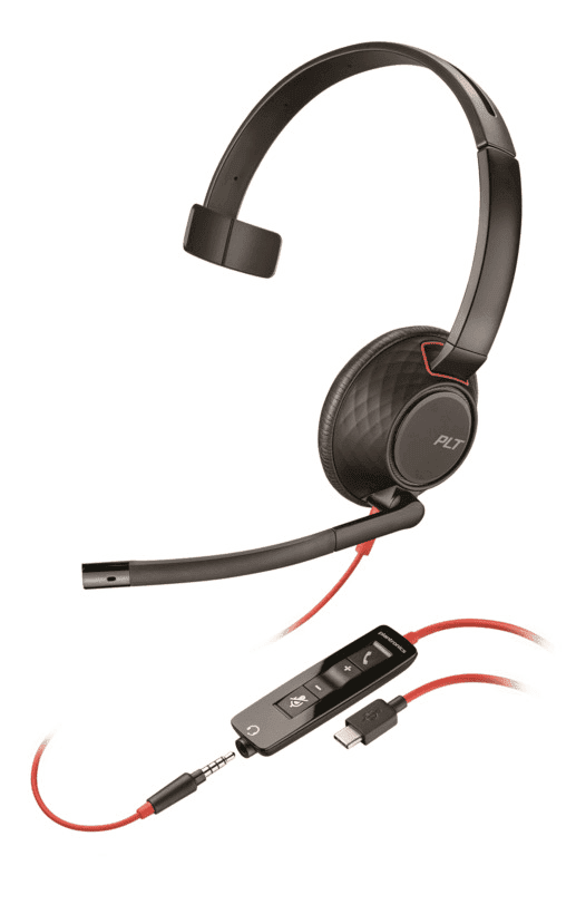 Plantronics/Poly Headset 207577 / 207577-201 Schwarz