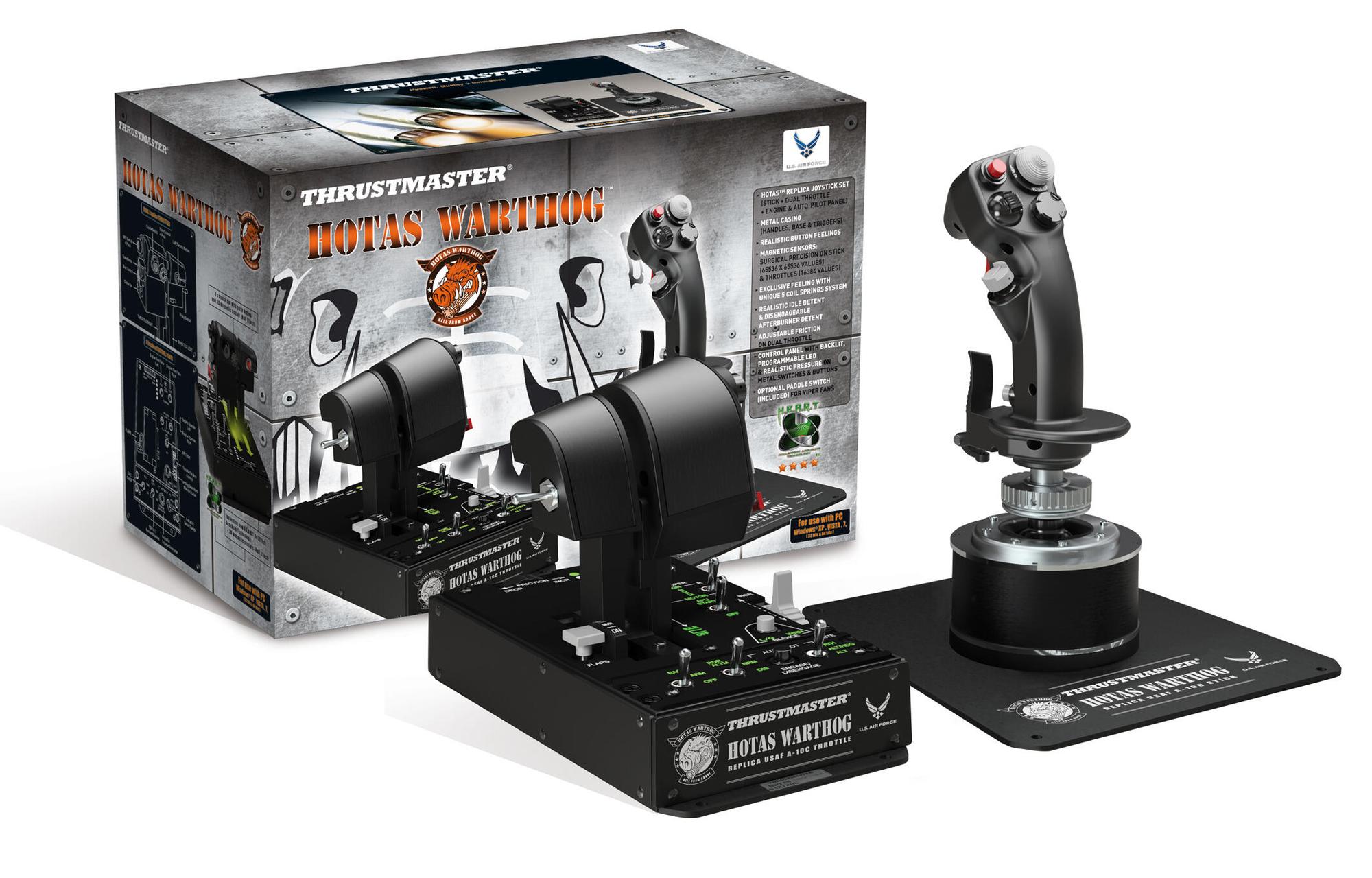 Thrustmaster Contrôleur Hotas Warthog / 2960720 Noir