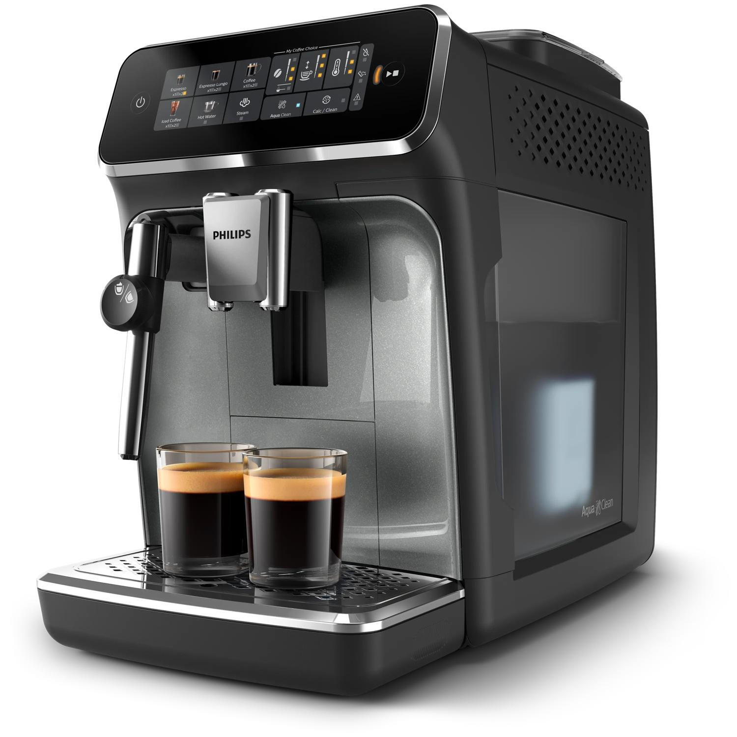 Philips Máquina de café totalmente automática Series 3300 / EP3329/70 Negro, plata