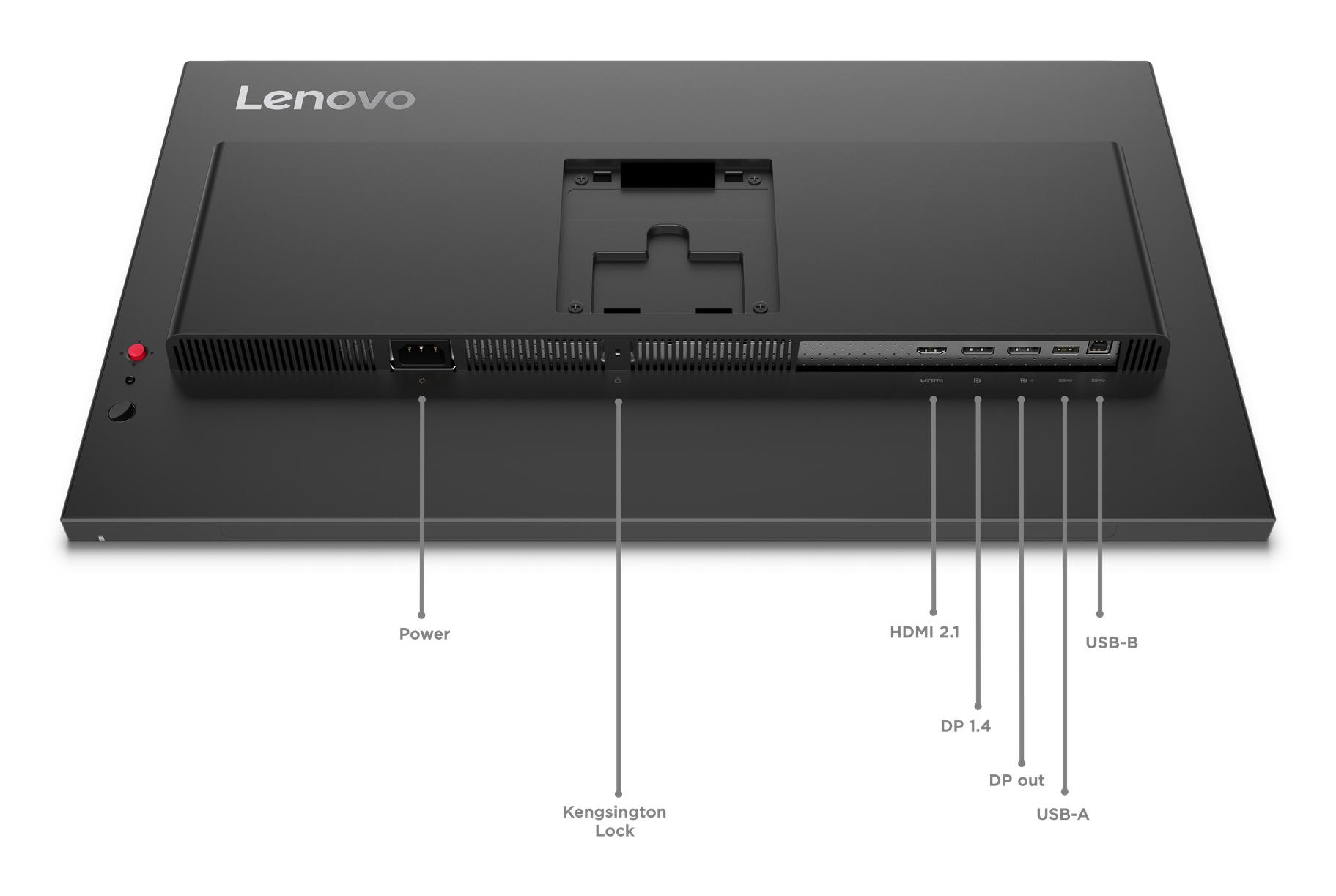 Lenovo Monitor P27Q-40 / 64A7GAT6EU Black