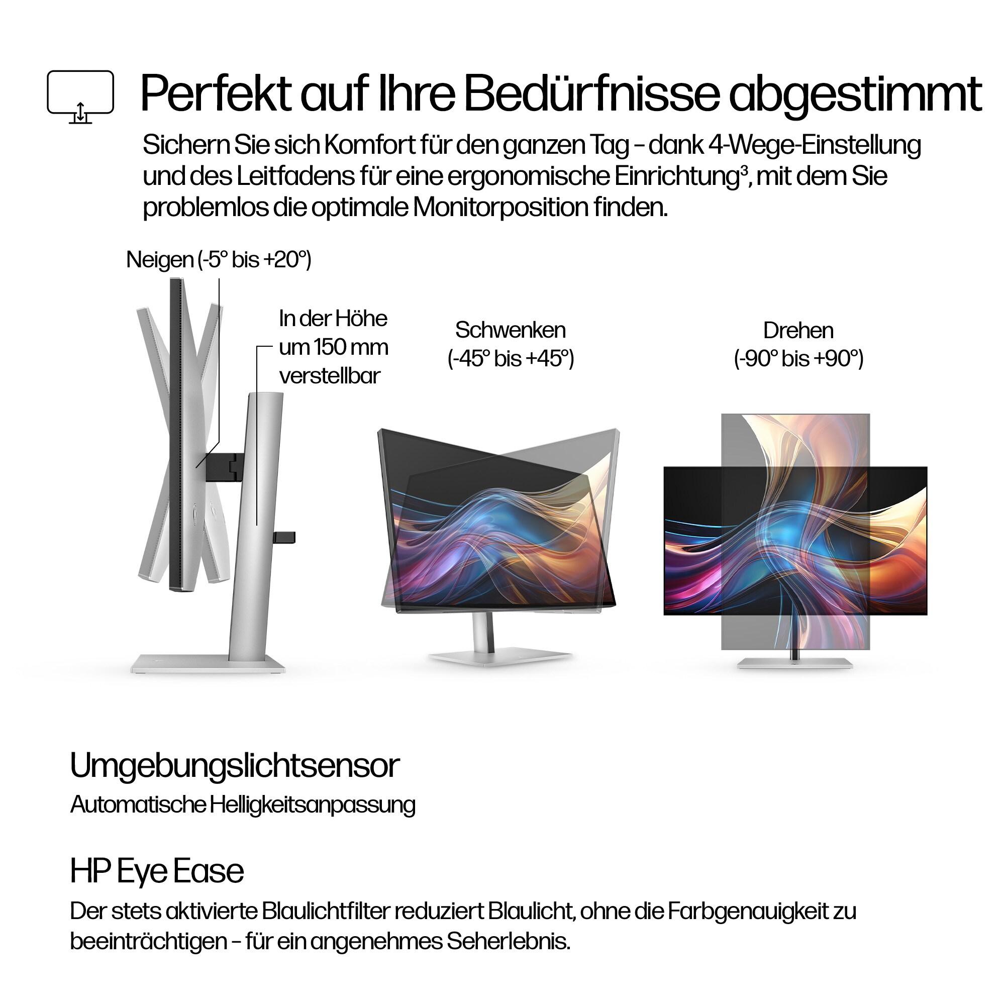 HP Monitor 727pq / 8J4D8UT#ABB Negro Standard 68,6 cm (27")