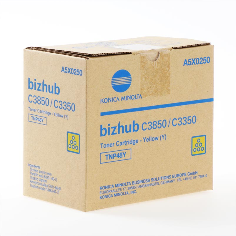 Konica Minolta Toner TNP48Y / A5X0250 Gelb