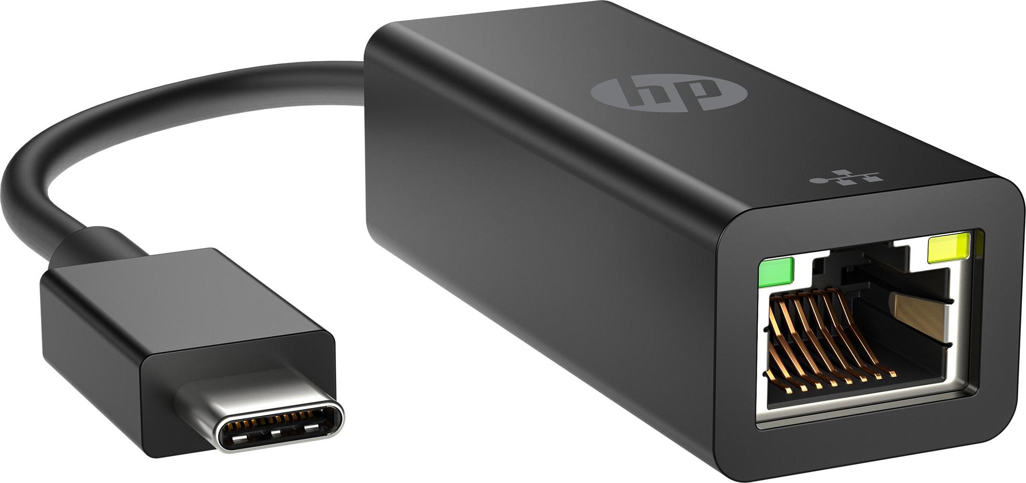 HP Adaptador USB-C zu RJ45 / 4Z534AA#ABB Negro