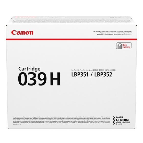 Canon Toner 039H / 0288C001 Noir XL