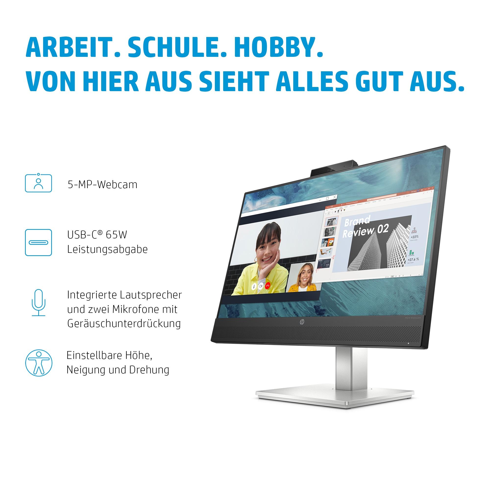 HP Monitor E24m G4 / 40Z32AA#ABB Black 60.5 cm (23.8")