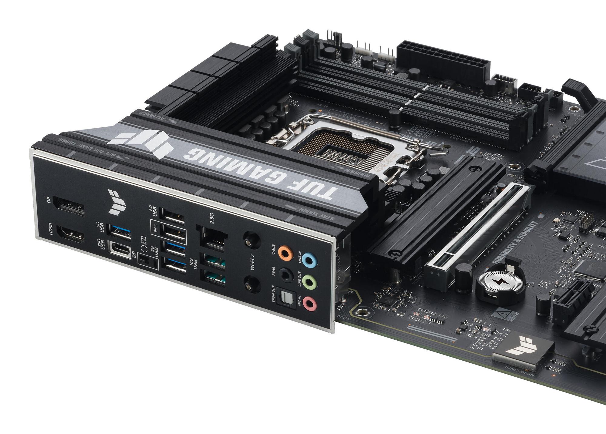 ASUS Mainboard TUF Gaming B860-Plus WiFi / 90MB1JL0-M0EAY0 Black