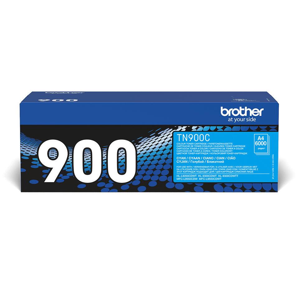 Brother Toner TN-900C / TN900C Cyan Standard