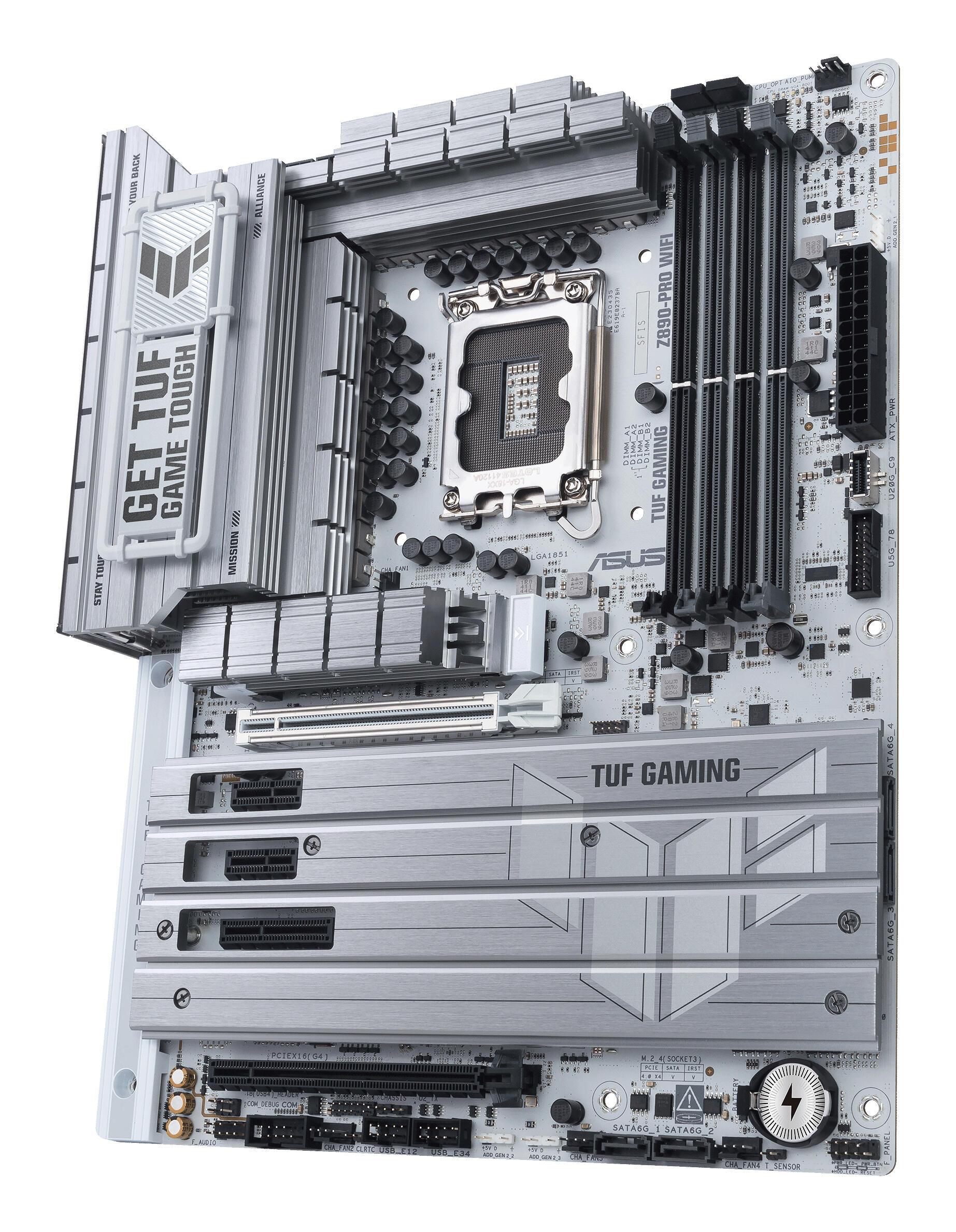 ASUS Carte mère TUF Gaming Z890-Pro WiFi / 90MB1IR0-M0EAY0 Blanc