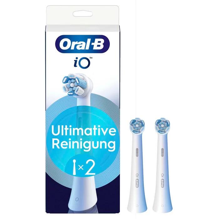 Oral-B Spazzolino da denti collegabile iO Ultimative Reinigung / 8700216373333 Bianco Doppelpack