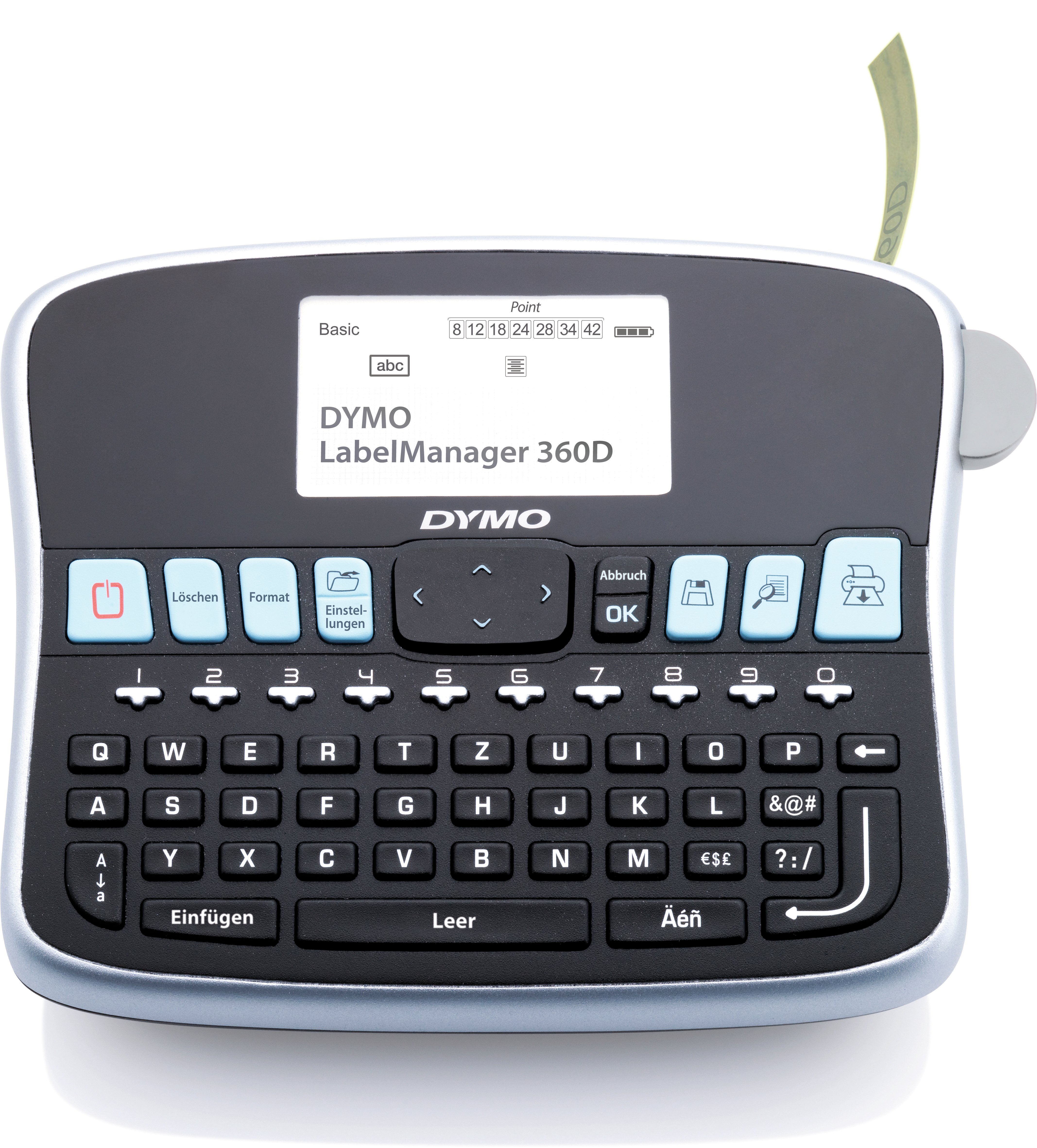 Dymo Label printer LM360D / S0879520 Silver/Black