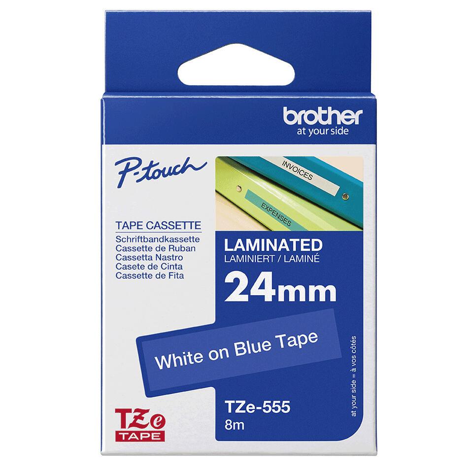 Brother Cinta de color TZE-541 / TZE541 Negro, azul