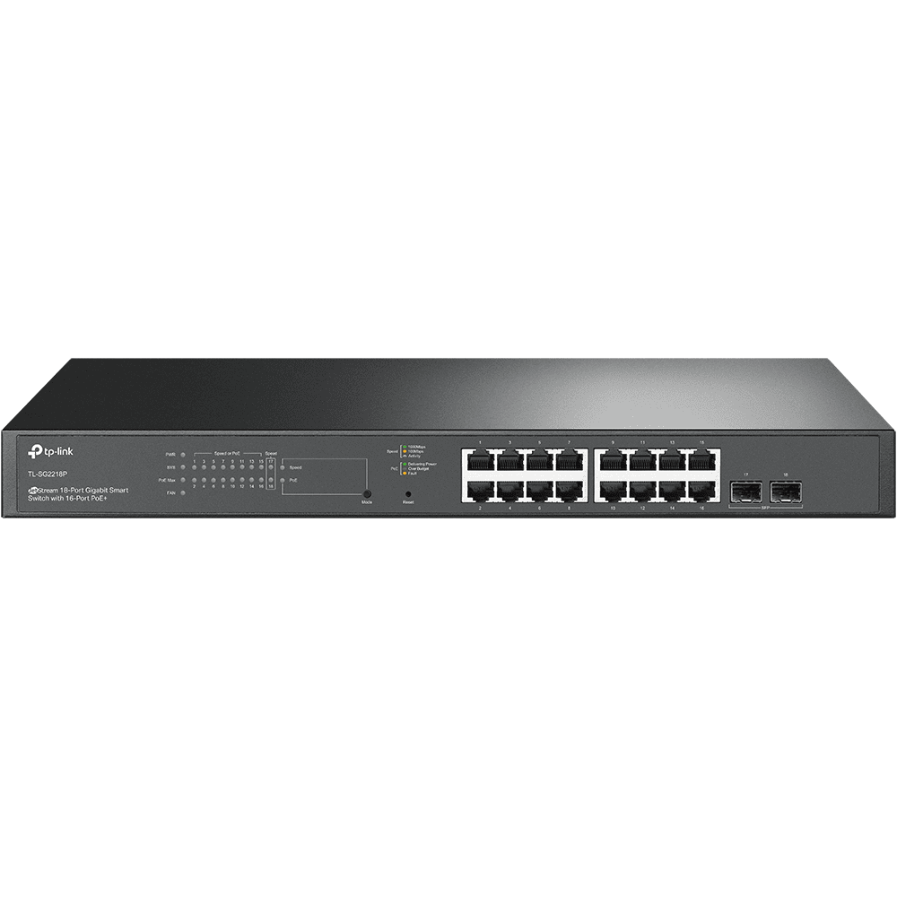 TP-LINK Switch SG2218P / TL-SG2218P Black