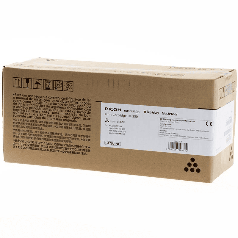 Ricoh Tóner IM350 / 419082 Negro