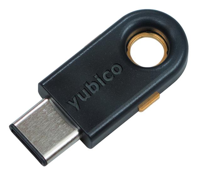 Yubico Clave de seguridad YubiKey 5C / 100886 Negro