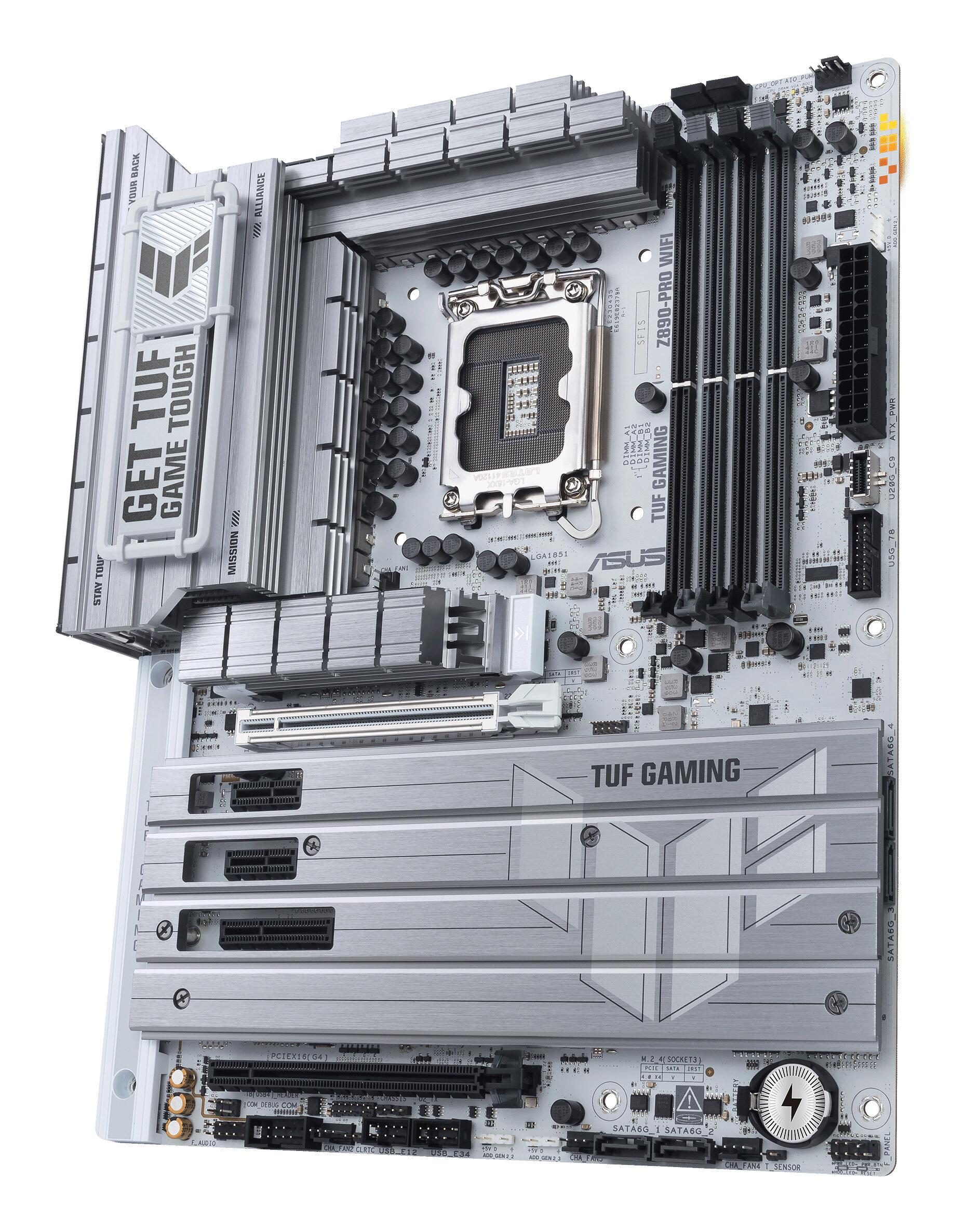 ASUS Carte mère TUF Gaming Z890-Pro WiFi / 90MB1IR0-M0EAY0 Blanc