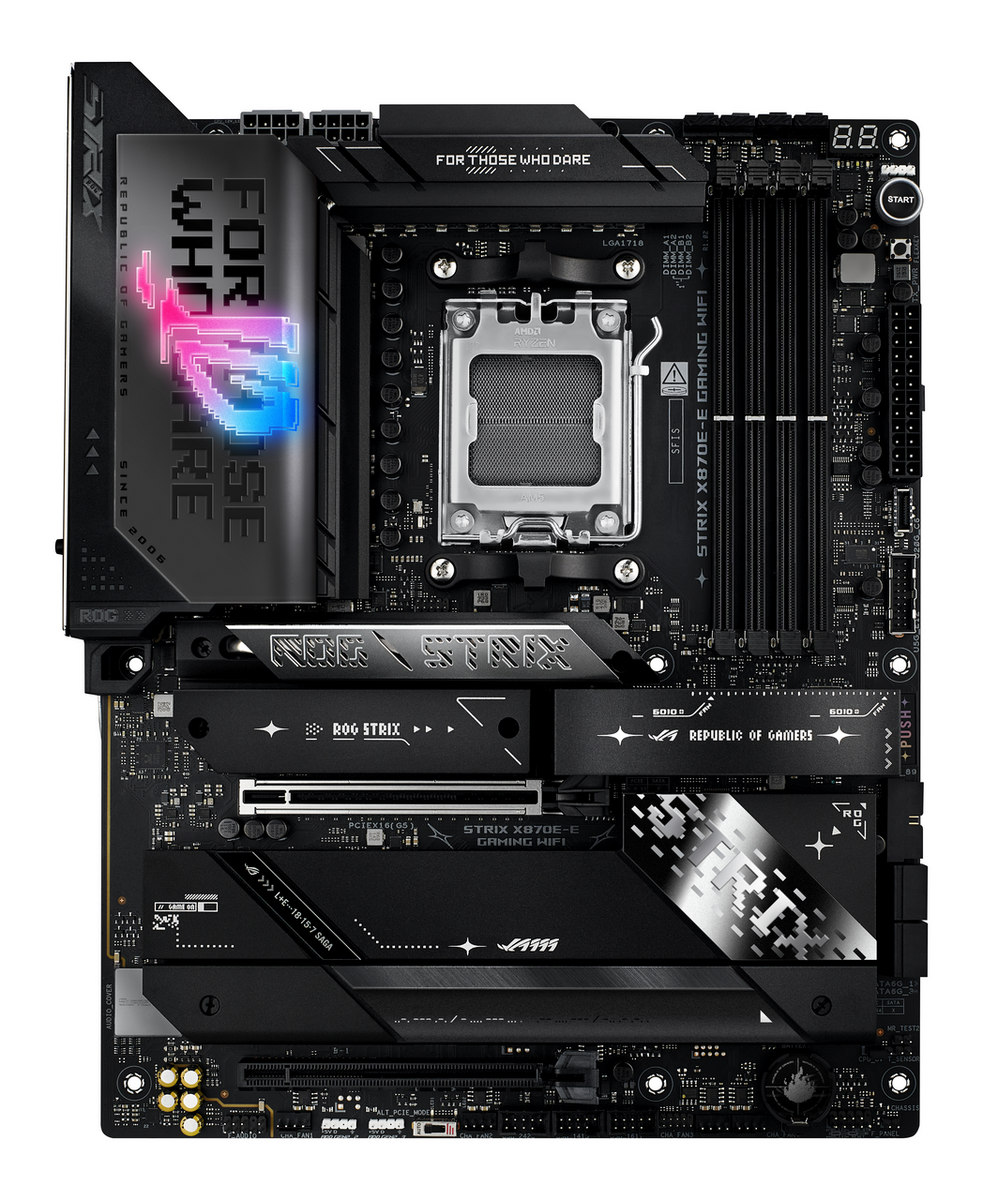Asus Mainboard ROG Strix X870E-E Gaming WiFi / 90MB1IB0-M0EAY0 Schwarz