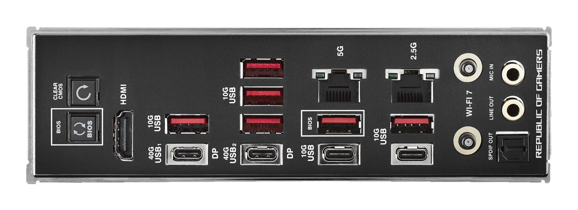 ASUS Carte mère ROG Crosshair X870E Hero / 90MB1IE0-M0EAY0 Noir