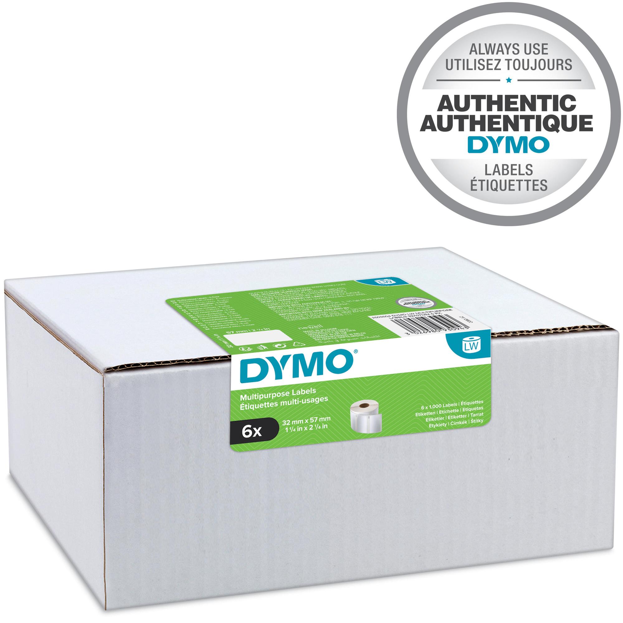 DYMO Etiqueta 2093094 Blanco 6-Pack
