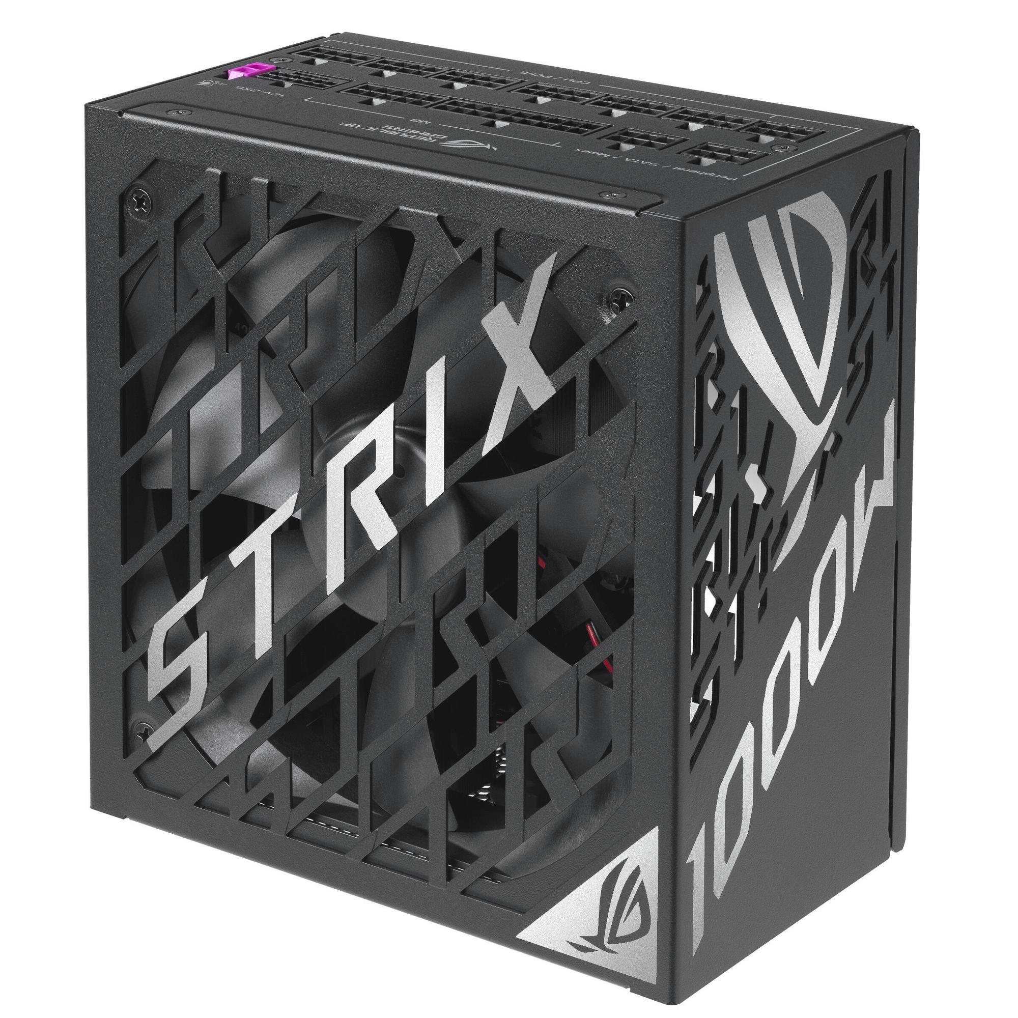 ASUS Alimentation pour PC ROG Strix 1000W Platinum / 90YE00W1-B0NA00 Noir, argent