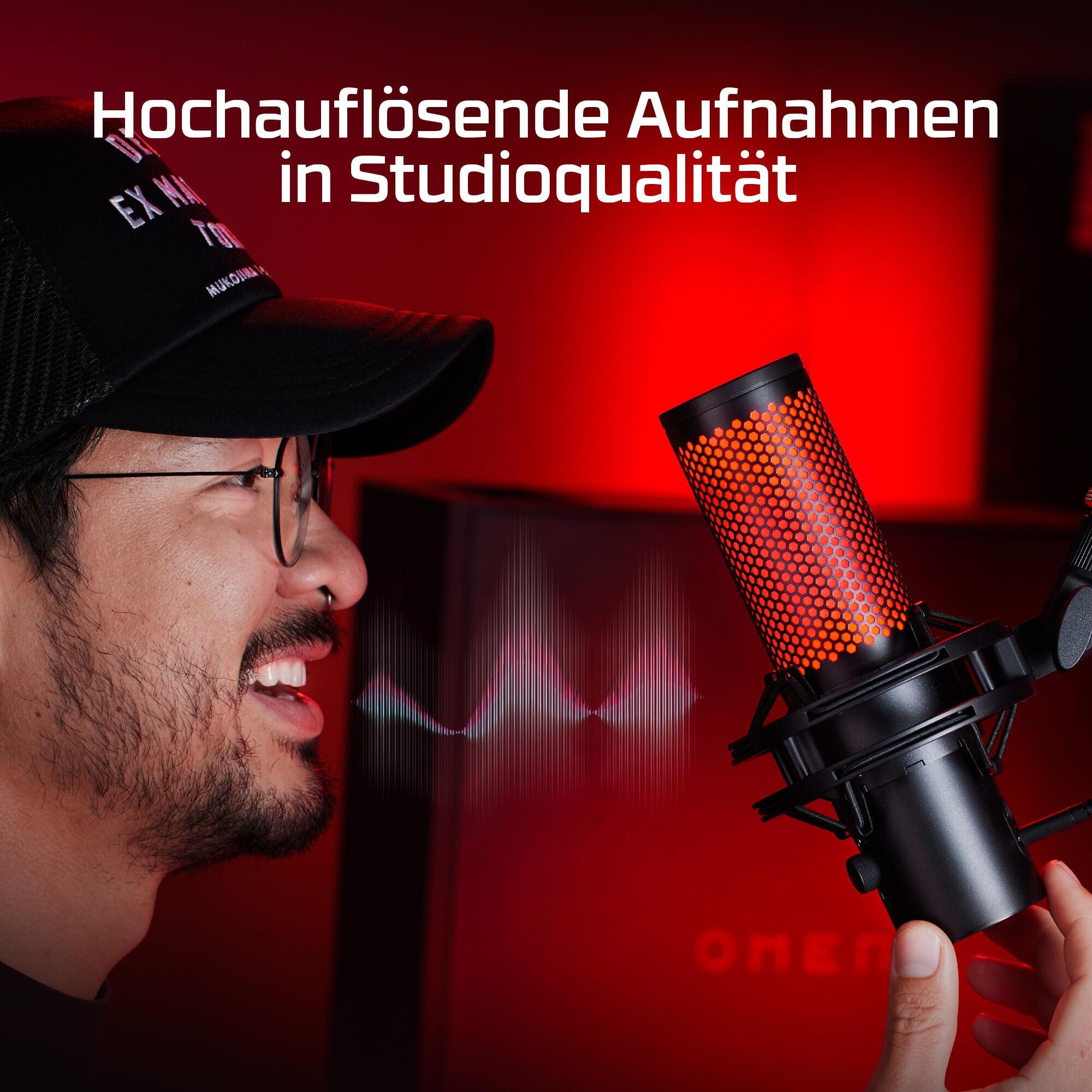 HyperX Mikrofon QuadCast 2 / 872V1AA Schwarz