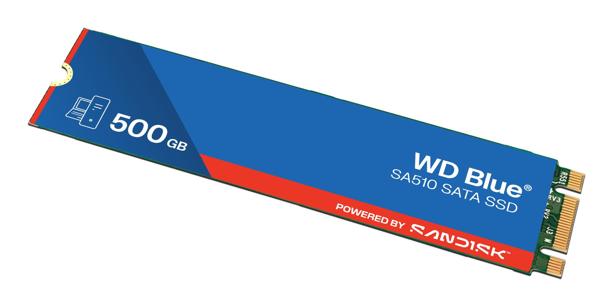 Western Digital M.2 SSD Blue SA510 500GB / WDS500G3B0B-00AXS0