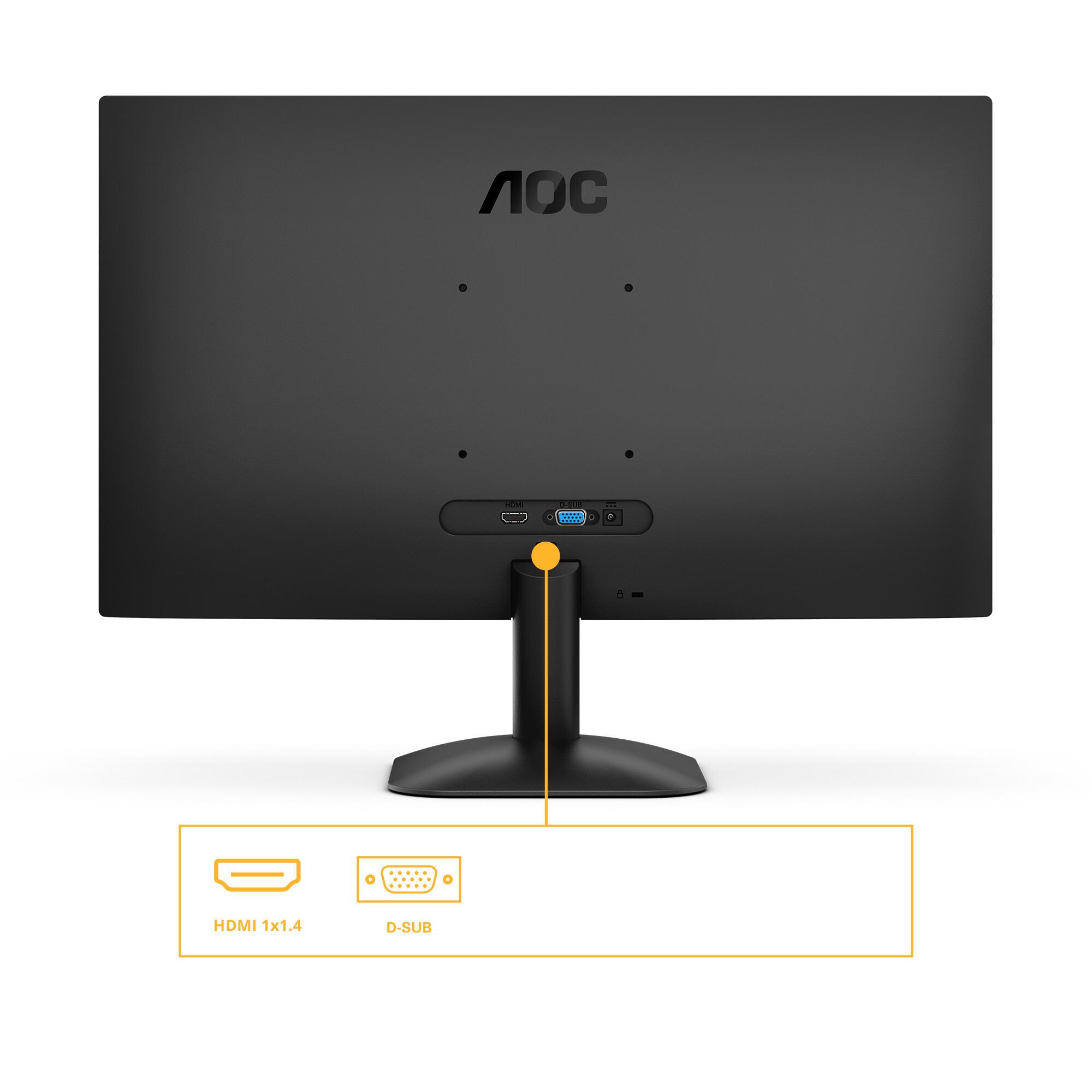 AOC Monitor 24B31H / 24B31H Negro 60,5 cm (23,8")