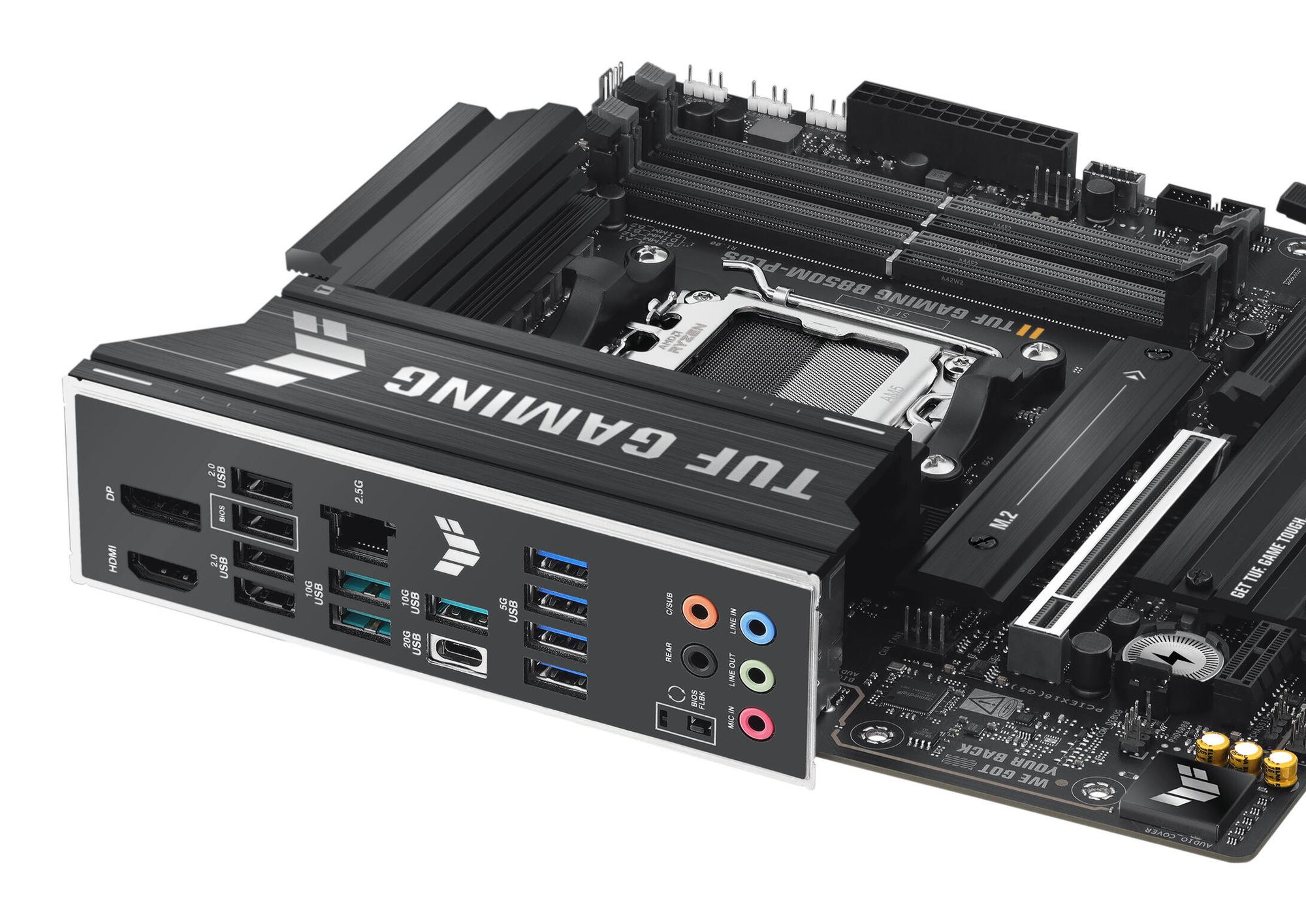 ASUS Mainboard TUF GAMING B850M-PLUS / 90MB1IX0-M0EAY0 Black
