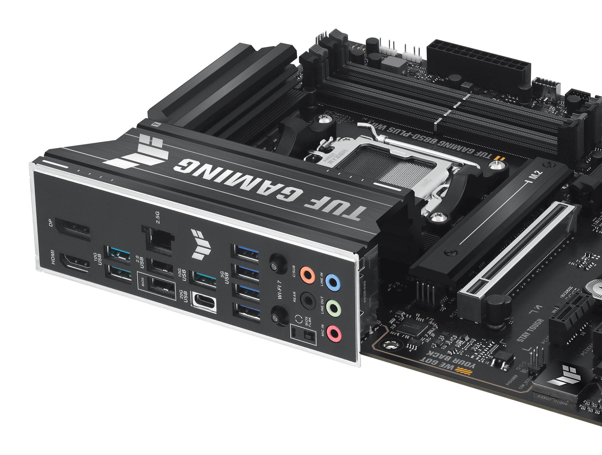 ASUS Mainboard TUF Gaming B850-Plus WIFI / 90MB1J30-M0EAY0 Black