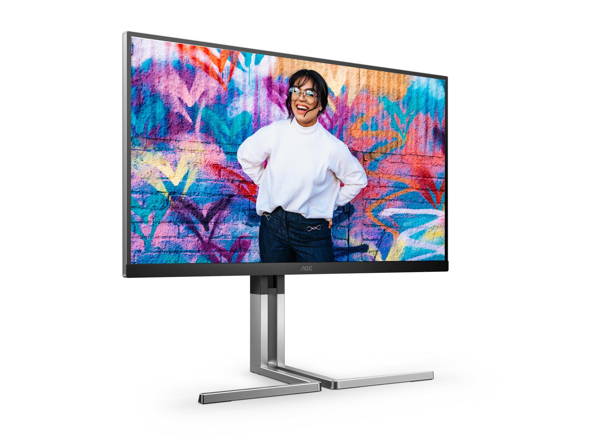 AOC Monitor Graphic Pro Q27U3CV / Q27U3CV Negro 68,6 cm (27")