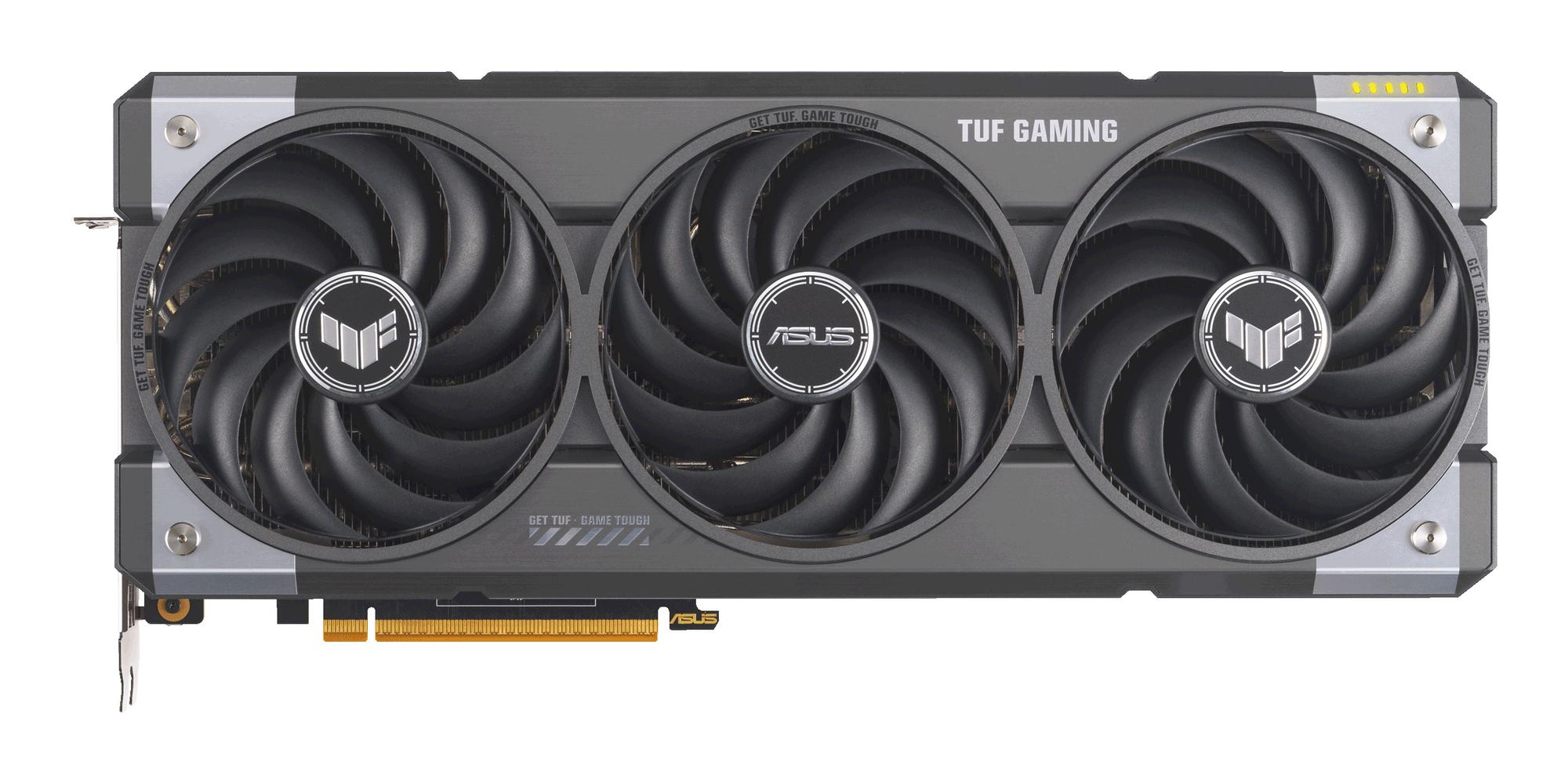 ASUS Grafikkarte TUF RX9070XT O16G / 90YV0L70-M0NA00 Schwarz, Silber