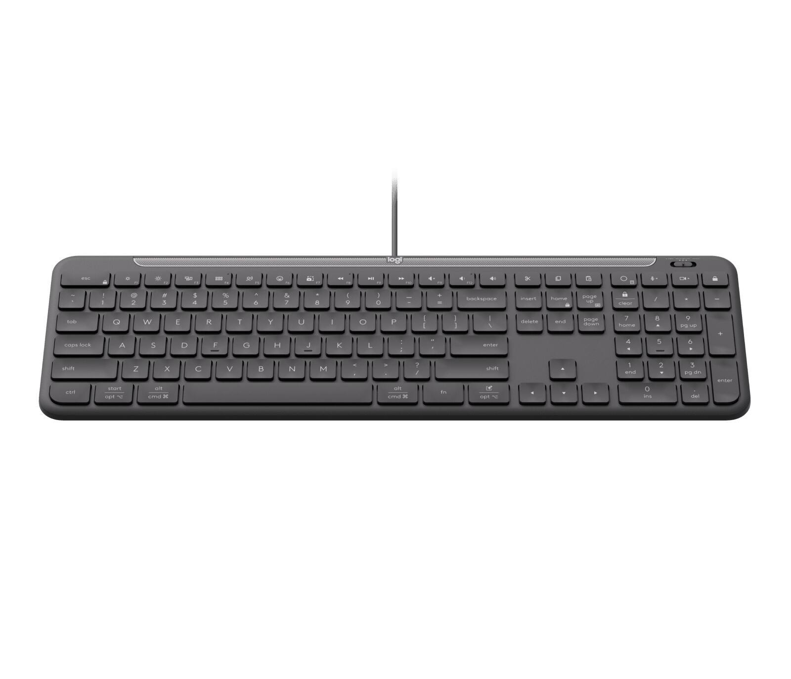 Logitech Clavier Signature Slim Wired K620 DE / 920-013327 Graphite