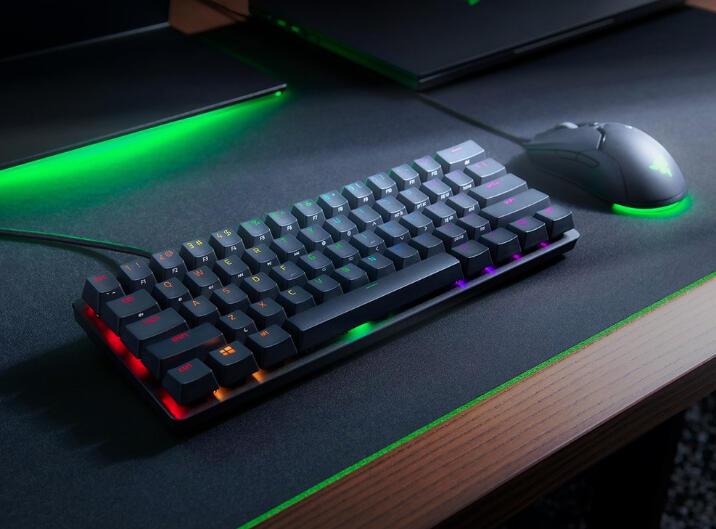 Razer Tastatur Huntsman Mini / RZ03-03390200-R3M1 Schwarz